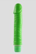 Vibratore Realistico Neon Gems Verde 19cm